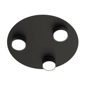 Lampa wisząca Bolx czarny 3x GX53 - Emibig