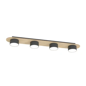 Lampa sufitowa Diaz czarny 4x GX53 - Emibig