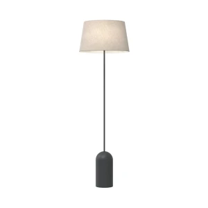Lampa podłogowa Pearl Lp czarny / klosz beżowy 1x E27 - Emibig