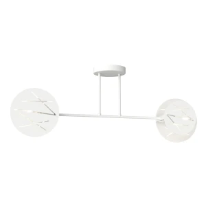 Lampa sufitowa Frick biały 2x E27 - Emibig