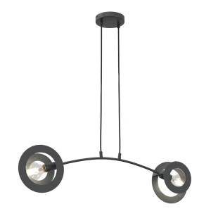 Lampa wisząca Euforia czarny 2x E27 - Emibig