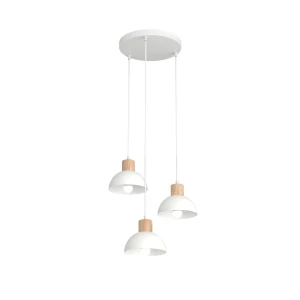 Lampa wisząca Seco biały 3x E27 - Emibig