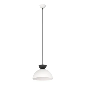 Lampa wisząca Lunaro biały/czarny 1x GX53 - Emibig