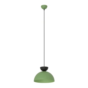 Lampa wisząca Lunaro czarny/zielony 1x GX53 - Emibig