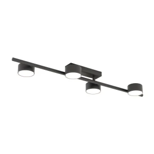Lampa sufitowa BET 4 BL BLACK 4xGX53 czarna 1467/4 Emibig