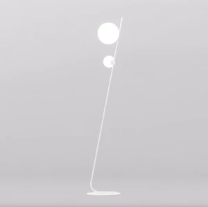 Lampa stojąca TATU LP2 BL WHITE 2xG9 biała 1505/LP2 Emibig