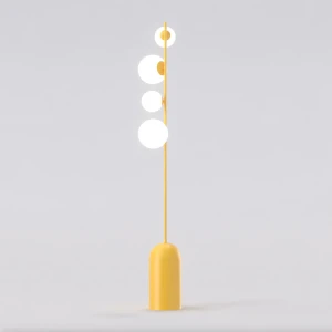 Lampa stojąca ETNO LP4 BL ORANGE 4xE14/G9 pomarańczowa 1502/LP4 Emibig