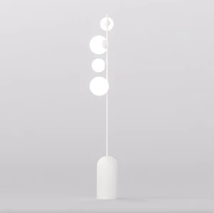 Lampa podłogowa Etno biały 4x G9 - Emibig