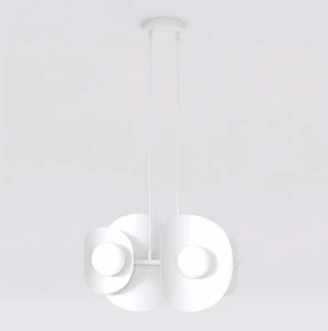 Lampa wisząca Elementi biały 4x G9 - Emibig