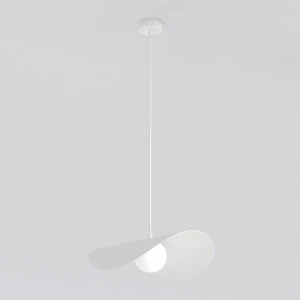 Lampa wisząca Ritual biały 1x G9 - Emibig