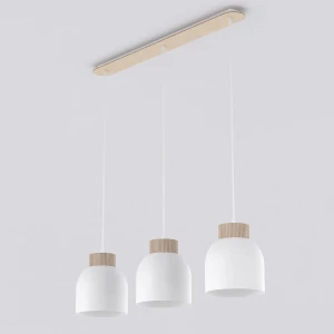 Lampa wisząca Vigo biały 3x E27 - Emibig
