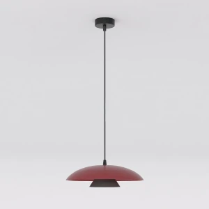 Lampa wisząca Babel burgundowy 1x GX53 - Emibig