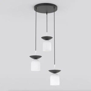 Lampa wisząca Ego biały 3x E14 - Emibig