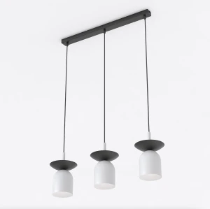 Lampa wisząca Ego szary 3x E14 - Emibig