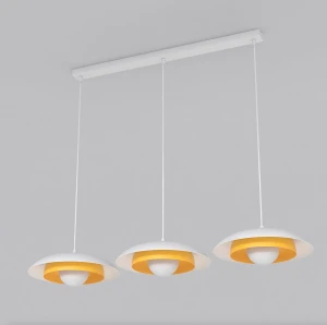 Lampa wisząca Skin biały 3x G9 - Emibig