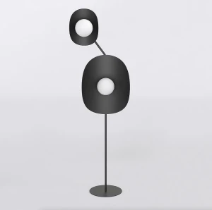 Lampa stojąca DELULU LP2 BLACK 2xG9 czarna 1600/LP2 Emibig