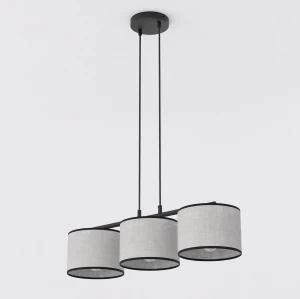 Lampa wisząca Eco szary 3x E27 - Emibig