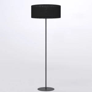 Lampa podłogowa Eco czarny 1x E27 - Emibig