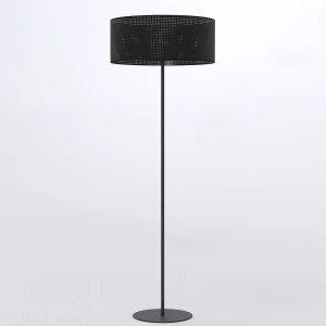 Lampa podłogowa Lux czarny 1x E27 - Emibig