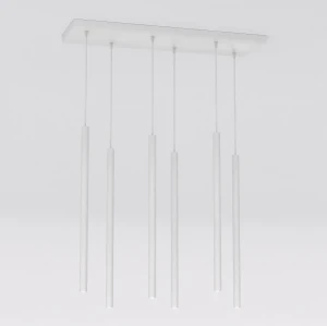 Lampa wisząca Selter szary 6x G9 - Emibig