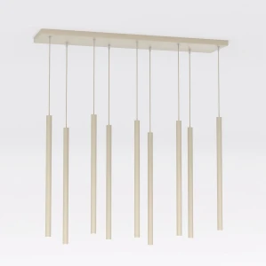Lampa wisząca Selter beżowy 9x G9 - Emibig