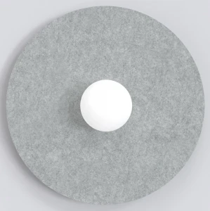 Lampa wisząca Calma szary 1x G9 - Emibig