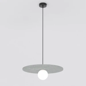 Lampa wisząca Calma szary 1x G9 - Emibig