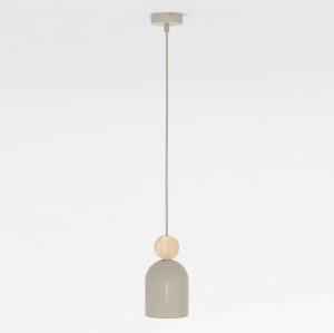 Lampa wisząca Mesi beżowy 1x GU10 - Emibig