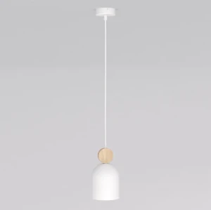 Lampa wisząca Mesi biały 1x GU10 - Emibig