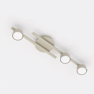 Lampa sufitowa FRAGMENT 3 MOKKA 3xGX53 beżowa 1690/3 Emibig