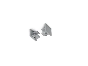 Element systemu szynowego Duoline srebrny i odcienie srebra 703087 - Trio