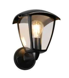 Kinkiet zewnętrzny Venta czarny E27 263260232 - Trio