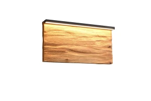 Kinkiet Kalea drewno jasne i ciemne LED zintegrowany 255519130 - Trio
