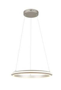 Lampa wisząca Amador srebrny i odcienie srebra LED zintegrowany 331010107 - Trio