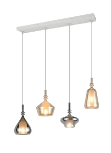 Lampa wisząca Aldea biały, inny E14 349400417 - Trio
