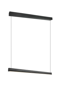 Lampa wisząca Wallace czarny LED zintegrowany 347910132 - Trio