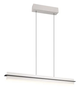 Lampa wisząca Emerson szary i odcienie szarości LED zintegrowany 346710176 - Trio