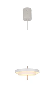 Lampa wisząca Keaton szary i odcienie szarości LED zintegrowany 340219176 - Trio