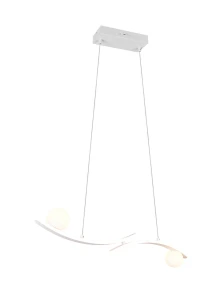 Lampa wisząca Napoli biały LED zintegrowany 337910231 - Trio