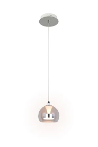 Lampa wisząca Flynt szary i odcienie szarości LED zintegrowany 331610106 - Trio