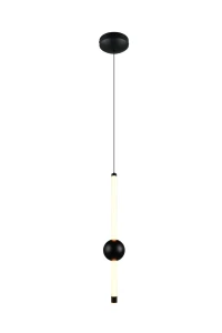 Lampa wisząca Melita czarny LED zintegrowany 331510132 - Trio