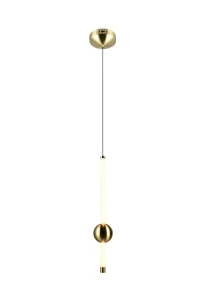Lampa wisząca Melita złoty i odcienie złota LED zintegrowany 331510108 - Trio