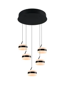 Lampa wisząca Dios czarny LED zintegrowany 331430532 - Trio