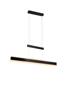 Lampa wisząca Arcola czarny LED zintegrowany 331210332 - Trio