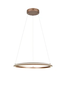 Lampa wisząca Amador brązowy i odcienie brązu LED zintegrowany 331019165 - Trio
