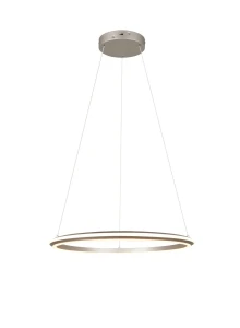 Lampa wisząca Amador srebrny i odcienie srebra LED zintegrowany 331019107 - Trio