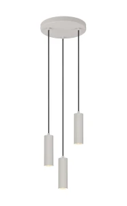 Lampa wisząca Soka szary i odcienie szarości GU10 367730376 - Trio