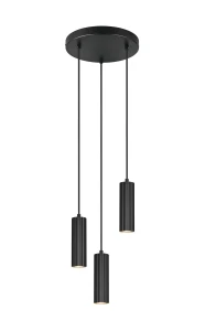 Lampa wisząca Soka czarny GU10 367730332 - Trio