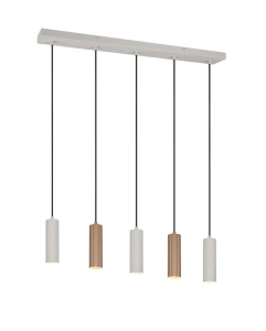 Lampa wisząca Soka brązowy i odcienie brązu GU10 367700565 - Trio
