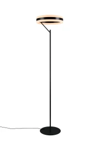 Lampa podłogowa Dios czarny LED zintegrowany 431410132 - Trio